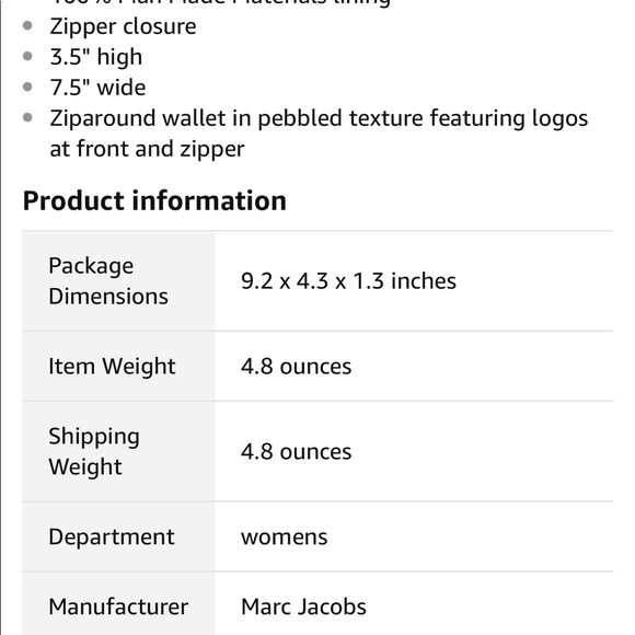 Marc Jacobs wallet - Picture 5 of 7